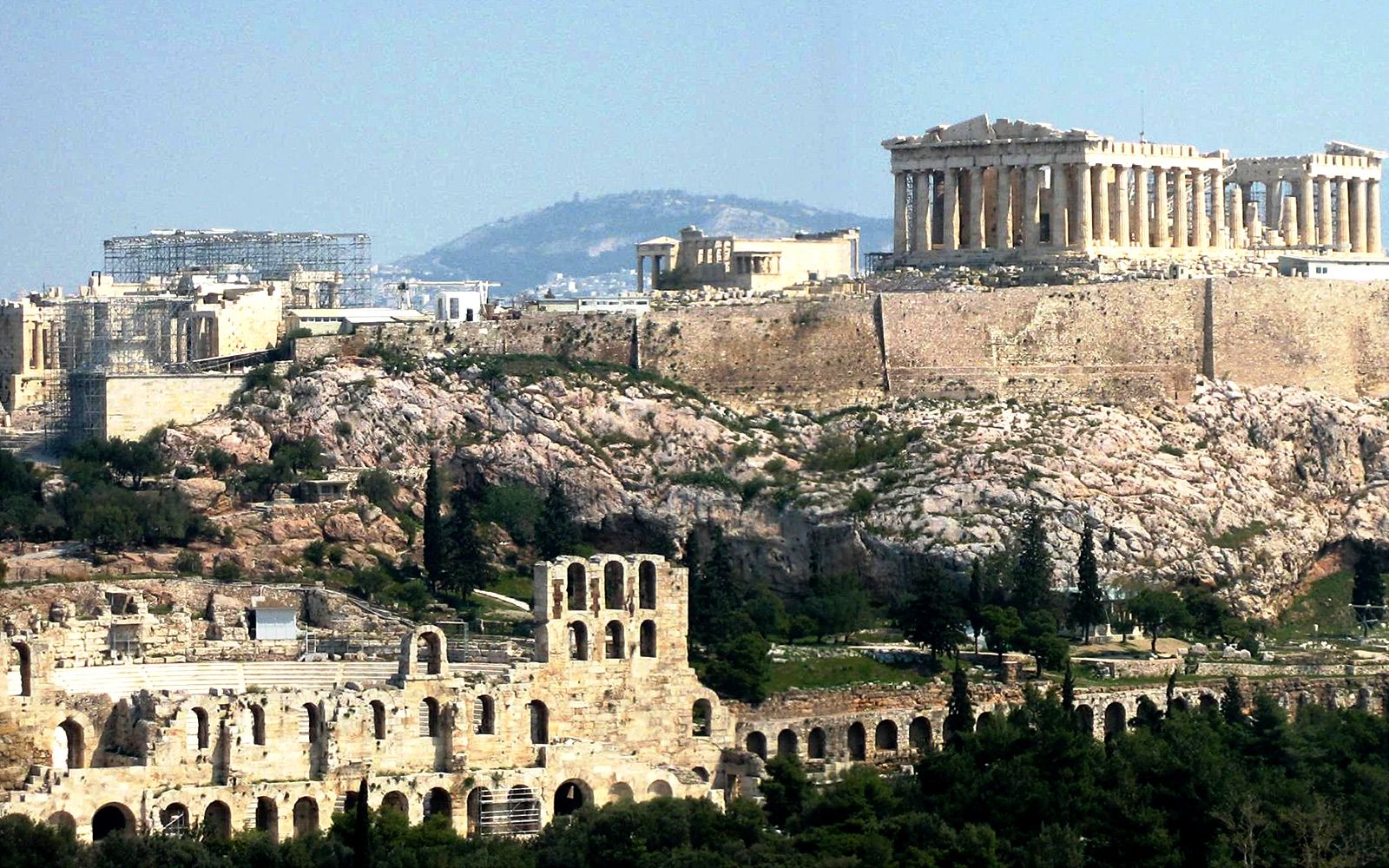 3000 years of History around the Acropolis Rock